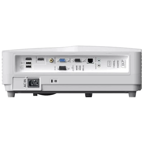 Проектор Optoma EH340UST (E1P1A1GWE1Z2): Інтерфейси Ethernet, USB, VGA, HDMI, RS-232, Разъем для наушников