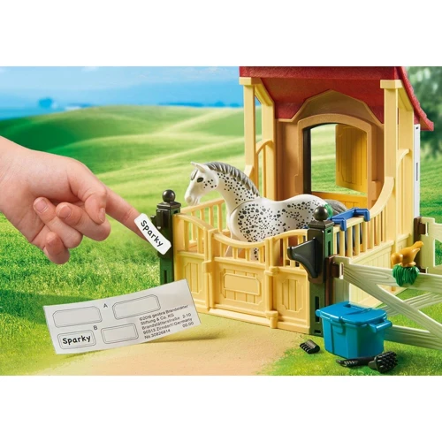 Конструктор Playmobil Конюшня с Аппалузой 6935: Рекомендуемый возраст от 5 лет