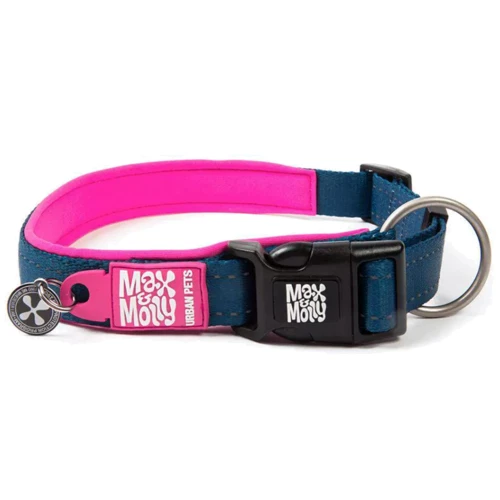 Ошейник Max & Molly Smart ID Collar - Matrix Pink/L для собак (4894512016941)