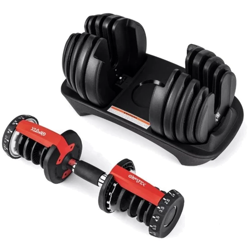 Гантель Gymtek 2.5-24 кг красный (5907766666882): Тип использования домашнее