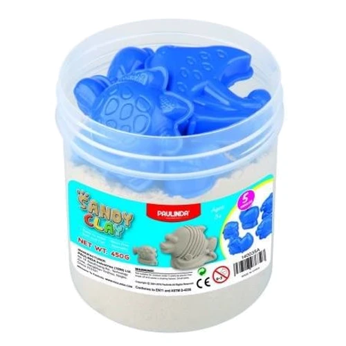Песок для творчества Paulinda Sandy clay ведро 450г 5 ед PL-140035A