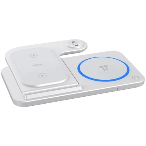 Зарядное устройство WIWU Wireless Charger Power Air 3 in 1 Wi-W020 15W White for Apple iPhone, Apple Watch and Apple AirPods фото 5