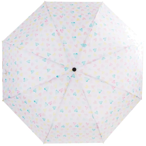 Зонт женский полуавтомат Happy Rain белый (U42304-3)