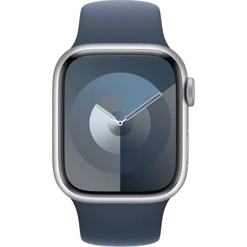 Apple 45mm Storm Blue Sport Band - M/L (MT3R3ZM/A): Совместимость Apple Watch 46mm, Apple Watch 49mm, Apple Watch 45mm, Apple Watch 44mm