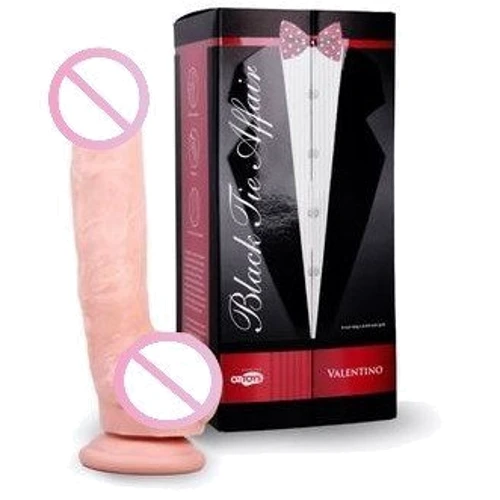 Фаллоимитатор Skinsation Black Tie Affaire Valentino, 15,88х4.5 см