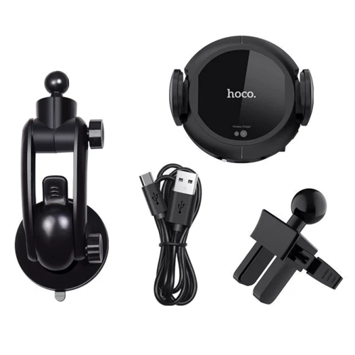 Держатель Hoco Car Holder Sensor Black (CA35) фото 14