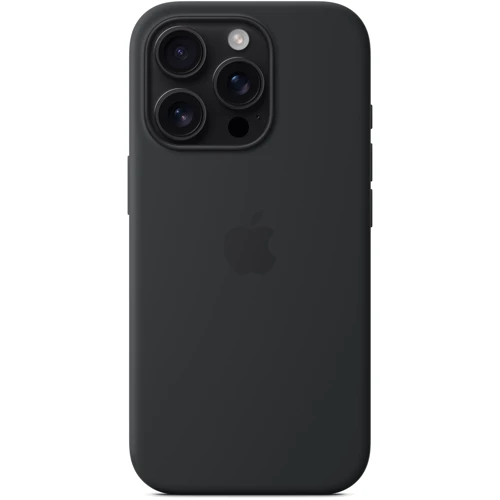 Чехол для iPhone Apple for iPhone 16 Pro Silicone Case with MagSafe Black (MYYJ3) : Тип чехла накладка на заднюю часть
