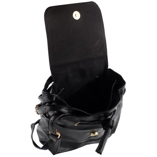 Жіночий рюкзак Valiria Fashion чорний (5DETAA36994-2): Застібка Механическая