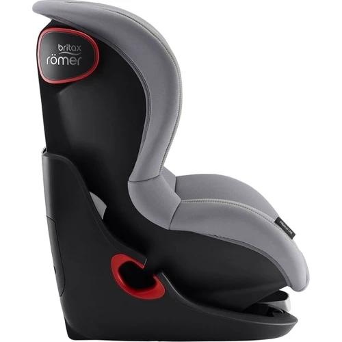 Автокресло BRITAX-ROMER KING II LS BLACK SERIES Cool Flow – Silver: Внутренние ремни 5-ти точечные, с мягкими накладками