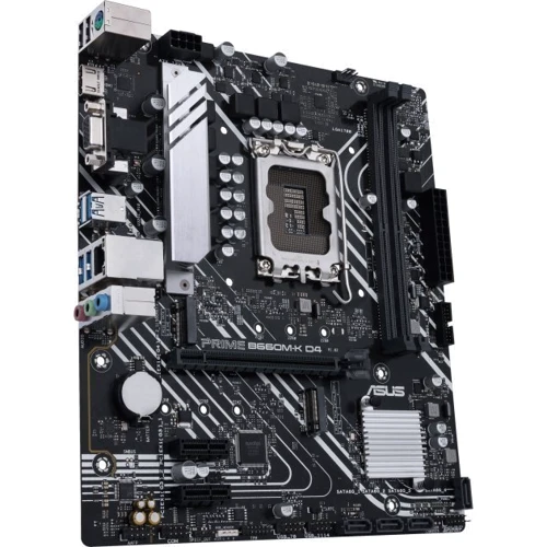 Asus PRIME B660M-K D4: Оперативная память 2xDDR4 5333, до 64 ГБ