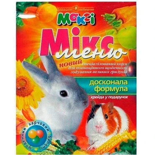 Корм Максі Мікс-меню для великих гризунів 510 г (4820081150526)