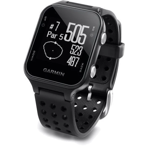Смарт-часы Garmin Approach S20 GPS Golf Watch Black (010-03723-01): Время работы до 15 часов в режиме GPS, до 8 недель в режиме слежения за активностью