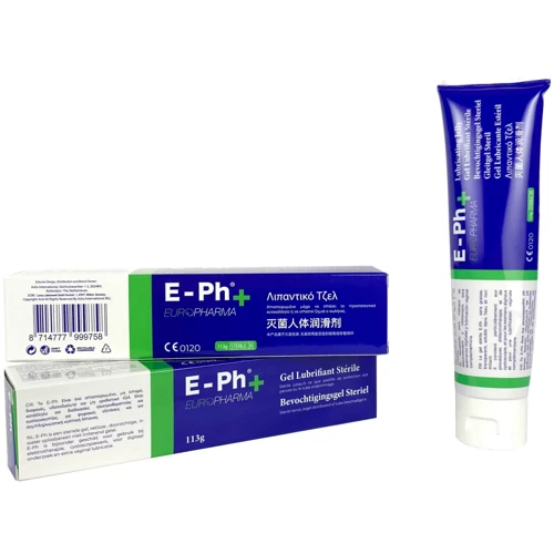E-Ph+Sterile Lubricating Jelly – Улучшеная формула стерильного лубриканта, 113g