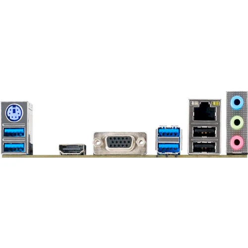 BIOSTAR X470NH: Роз'єми на задній панелі USB 3.2 Gen 1, USB 2.0