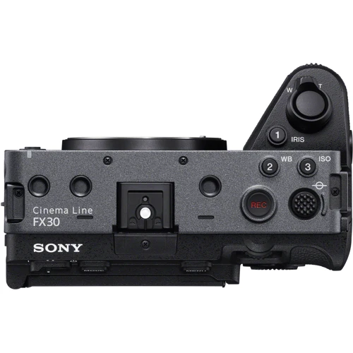 Цифрова відеокамера Sony FX30 Body (ILMEFX30B.CEC) UA: Оптичний Zoom залежить від об'єктива