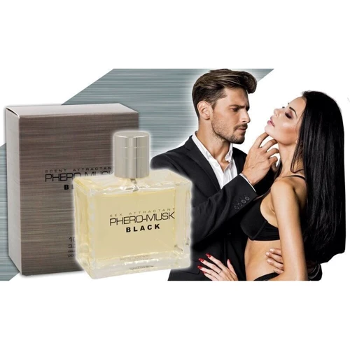 Духи с феромонами для мужчин PHERO-MUSK BLACK, 100 ml