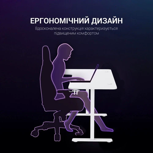 Компьютерный стол GamePro GDC216W White фото 8