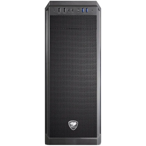 Корпус Cougar MX330-G Black: Типоразмер Midi-Tower