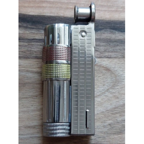 Зажигалка Imco бензиновая Super/Triplex Oil chrome yellow/red Two Tone (IM1800085) фото 2