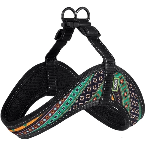Шлея Hidog Comfort Boha green 36-42см/S (137\1004) фото 4