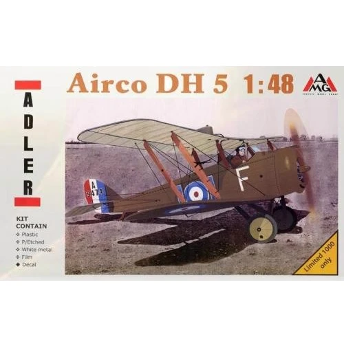 Модель AMG Models Самолет Airco (DH) de Havilland V (AMG-A48302)