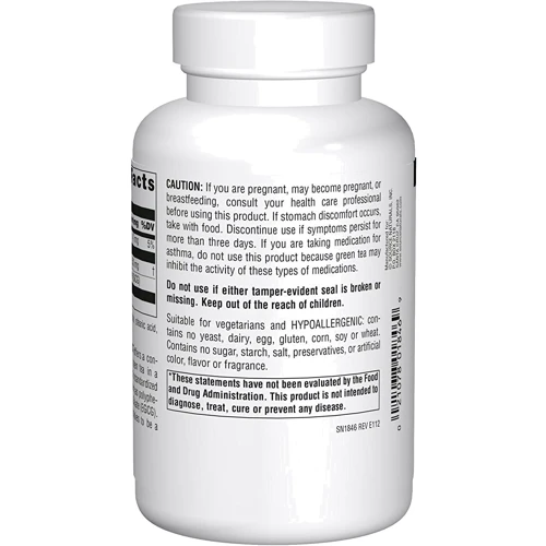 Source Naturals Green Tea Extract, 60 Tab: Тип Зелений чай