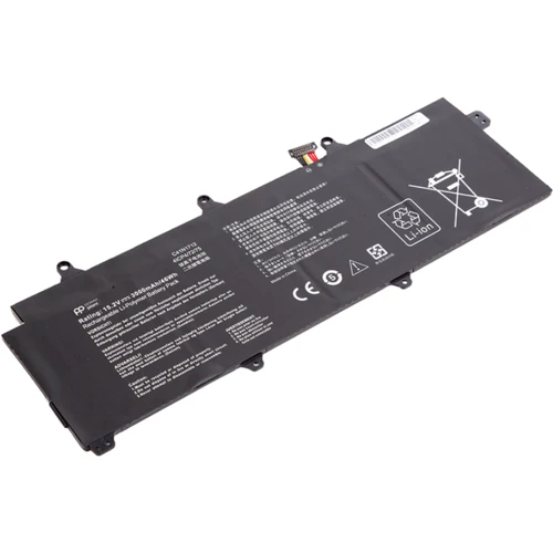 Батарея для ноутбука PowerPlant ASUS ROG Zephyrus C41N1712 15.2V 3000mAh (NB431908): Ємність, мАг 3000