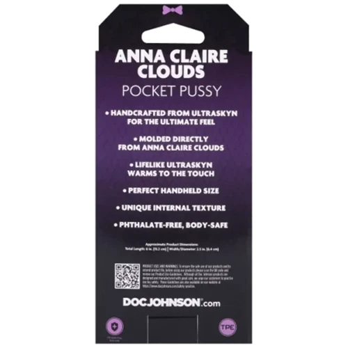 Мастурбатор Doc Johnson Anna Claire Clouds
