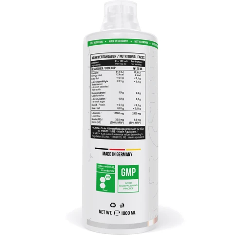 Жироспалювач MST L-Carnitine Zero 100 000 Liquid 1000 ml Fresh Fruit: Смак фруктовий