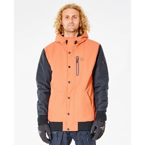 Горнолыжная куртка Rip Curl Traction Snow Jacket SCJEB4-5001 46 оранжевая зимняя с капюшоном
