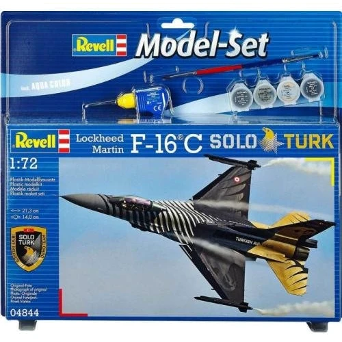 Подарочный набор Revell Многоцелевой истребитель F-16 C Solo Turk 1:72 (64844)