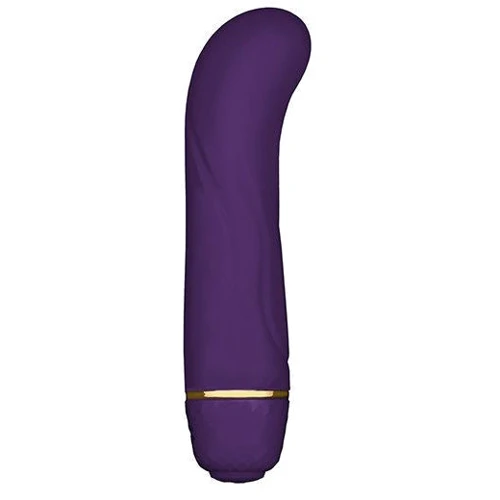 Мини вибратор для точки G Rianne S: Mini G Floral Deep Purple + чехол-косметичка