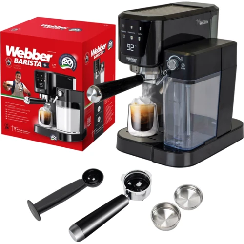 Кофеварка Webber L7 Caldasм: Тип рожковая кофеварка эспрессо