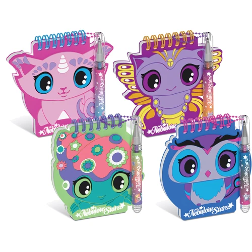 Миниблокнот Nebulous Stars Космические любимцы, 4 вида в ассорт. (11434): Производитель Nebulous Stars