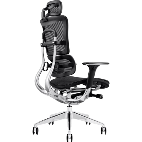 GT Racer X-801 Black (W-21): Материал обивки С сеткой