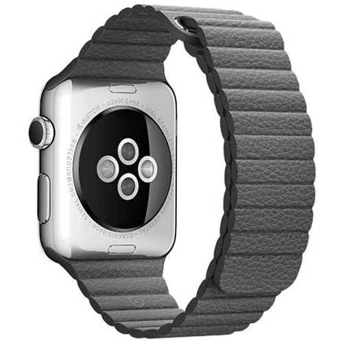 Аксессуар для Watch Fashion Leather Loop Band Grey for Apple Watch 38/40/41mm: Производитель Fashion