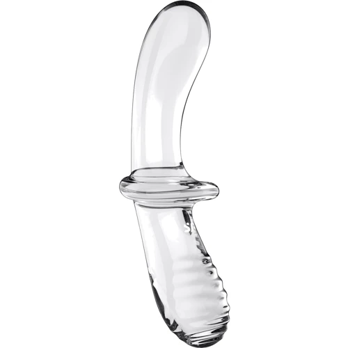 Стеклянный дилдо Satisfyer Double Crystal (Transparent)