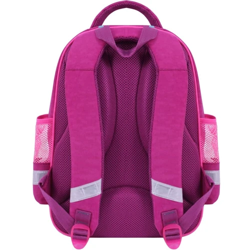 Рюкзак школьный Bagland Mouse 143 малиновый 510 (0051370): Корпус рюкзака Каркасный