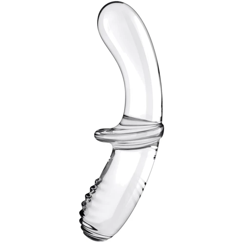 Стеклянный дилдо Satisfyer Double Crystal (Transparent)