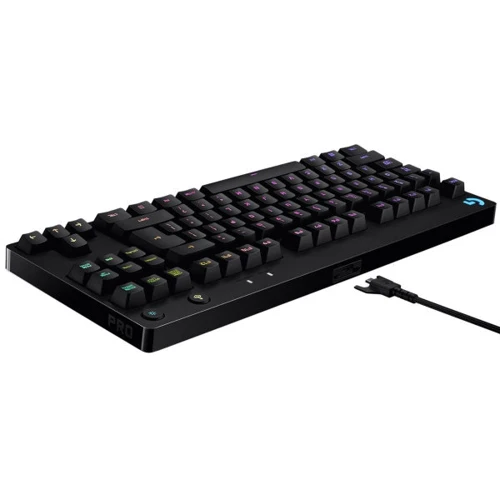 Клавиатура Logitech G PRO Mechanical Gaming Keyboard USB (920-009393, 920-009392): Количество клавиш 87