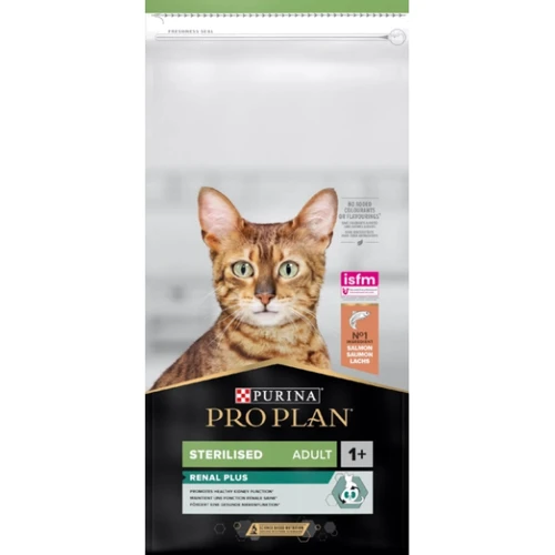Сухой корм Pro Plan Sterilised Renal Plus для стерилизованных котов с лососем 14 кг (7613287887597)