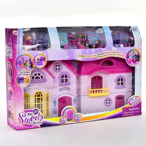 Домик с мебелью Shun Feng Long My Sweet Home (звук, свет) (16428)