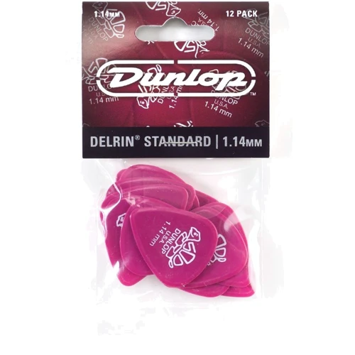 Медіатор Набор медиаторов DUNLOP 41P.96 DELRIN 500 PLAYER'S PACK 0.96: Форма медіатора Standard