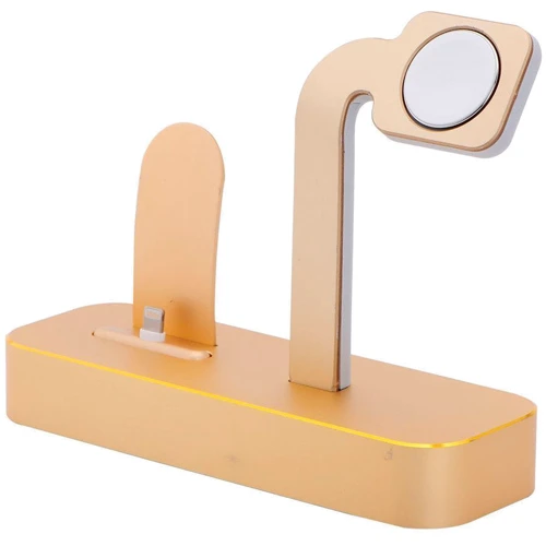 Док-станція COTEetCI Base5 Dock Stand Gold (CS2095-CEG) for Apple iPhone and Apple Watch фото 3