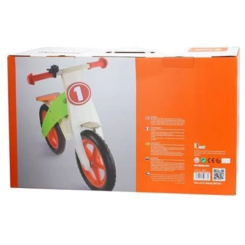 Дерев'яний беговел Viga Toys (50378): Колір зелений