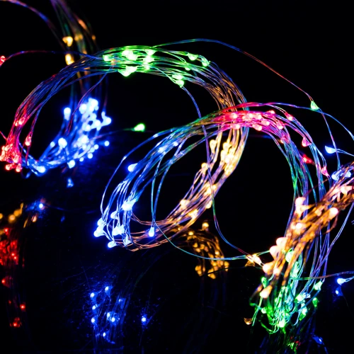 Гирлянда (конский хвост) Springos 2 м 300 LED CL0096 Mix фото 7