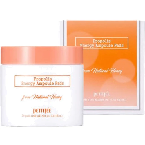 Petitfee Propolis Energy Ampoule Pads Питательные пады с медовым комплексом 70 шт.