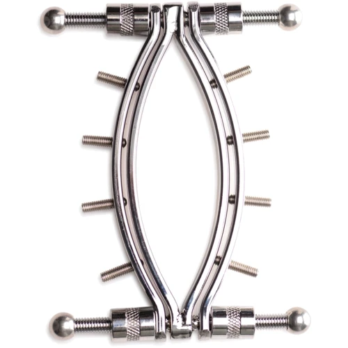 Зажим для половых губ Master Series Spread'Em Poker Vagina Clamp with Adjustable Pressure Screws