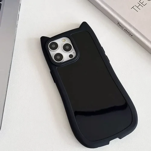 Чохол для iPhone TPU Case Getman Cat with straps Black for iPhone 14 Pro: Тип чохла накладка на заднюю часть
