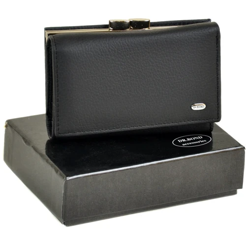 Жіночий гаманець Dr. Bond чорний (29958 black)